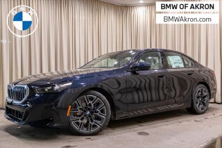 2026 BMW 5 Series with Carbon Black Metallic Exterior