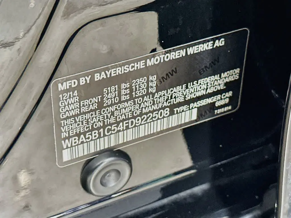 2015 BMW 535i - $7,570