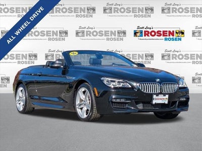 2016 BMW 6 Series AWD 650I Xdrive 2DR Convertible