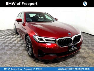 2023 BMW 5 Series with Aventurin Red Metallic Exterior
