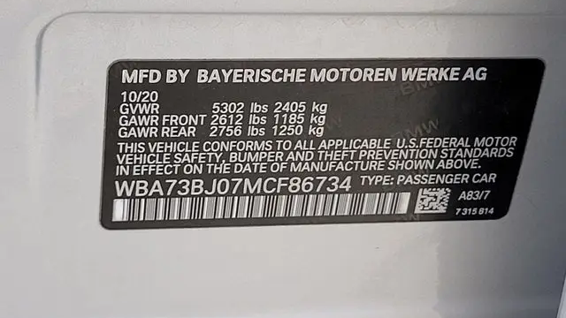 2021 BMW 5 Series 540i xDrive