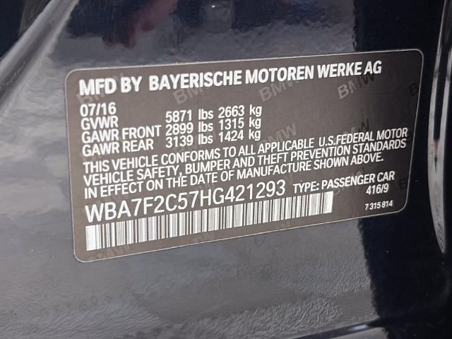 2017 BMW 750i, B7 - $26,998