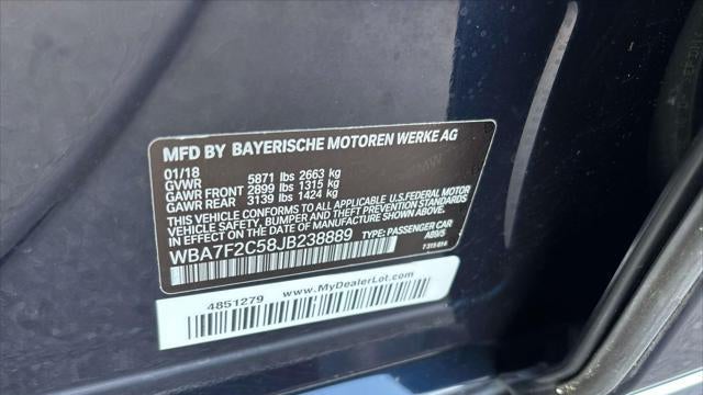 2018 BMW 7 Series ALPINA B7 xDrive