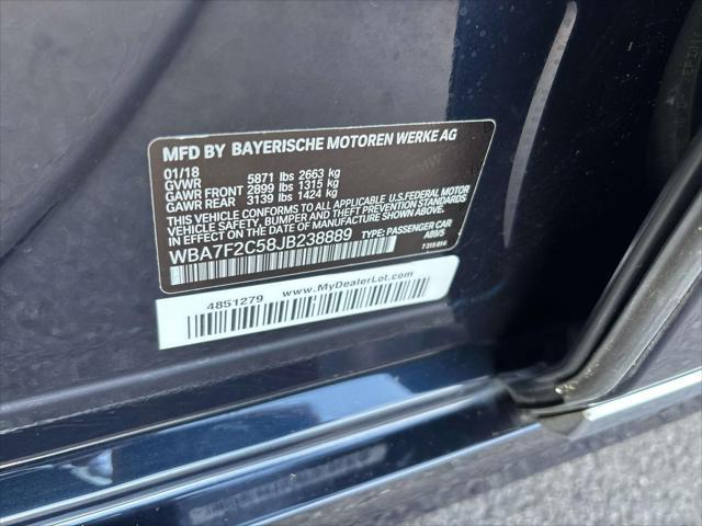2018 BMW 750i, B7 - $28,900