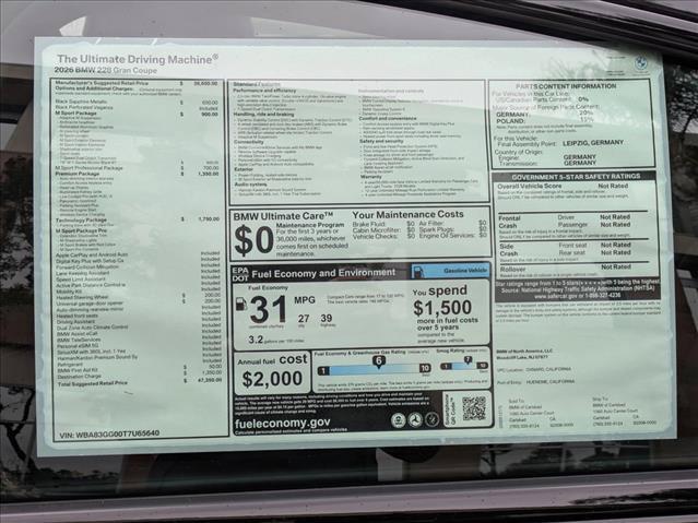 2026 BMW 228 - $47,297