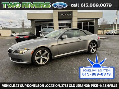2008 BMW 6 Series 650I 2DR Convertible