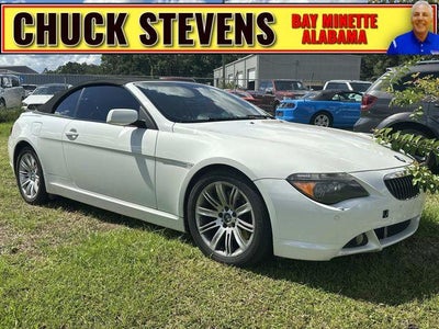 2007 BMW 6 Series 650I 2DR Convertible