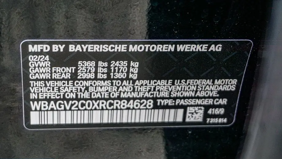 2024 BMW 8 Series 840i Gran Coupe