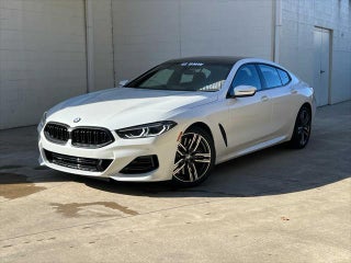 2025 BMW 8 Series with Mineral White Metallic Exterior