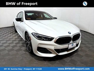2023 BMW 8 Series with Mineral White Metallic Exterior
