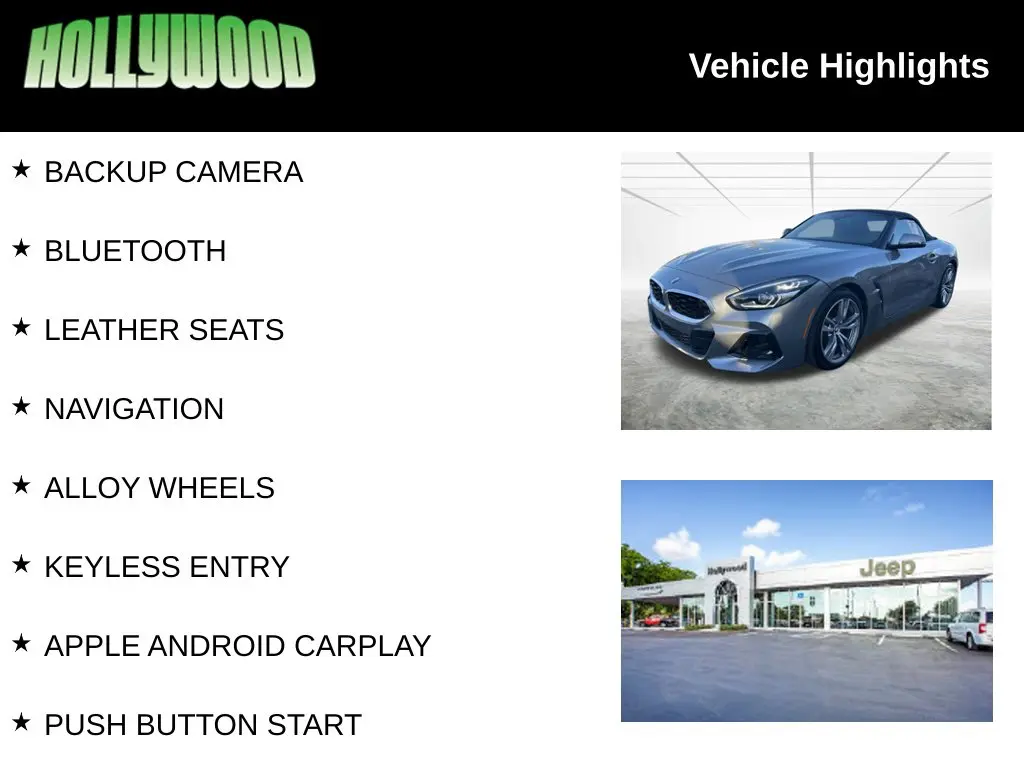 2026 BMW Z4 - $48,140