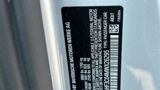 2021 BMW Z4 sDrive30i