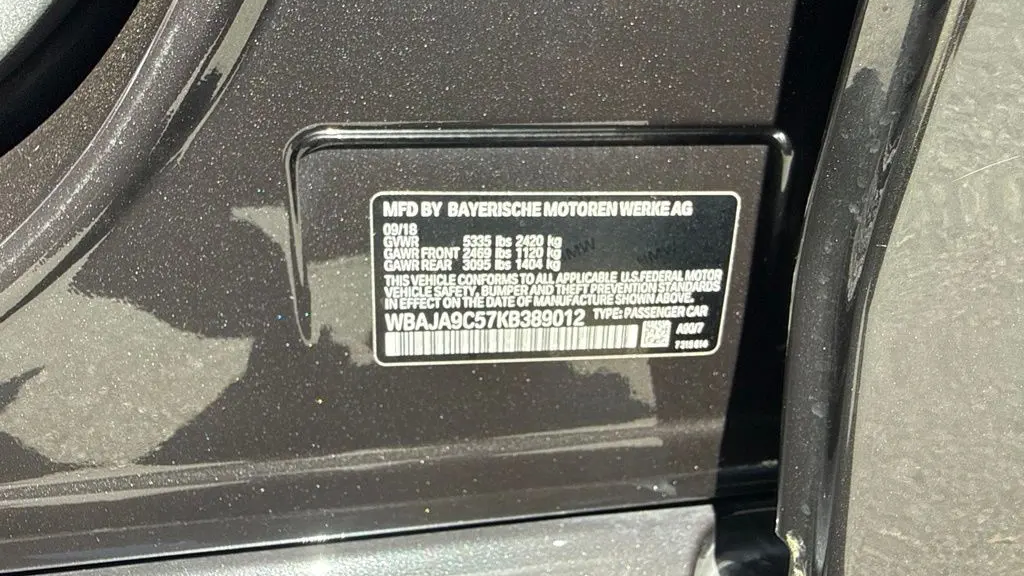 2019 BMW 5 Series 530e iPerformance
