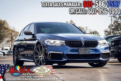 Photo of a 2020 BMW 5 Series AWD M550I Xdrive 4DR Sedan for sale
