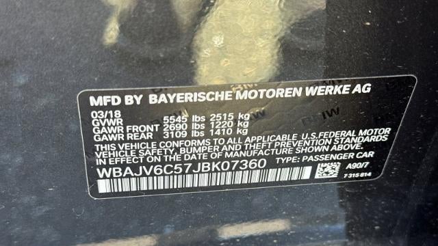 2018 BMW 6 Series 640i xDrive Gran Turismo