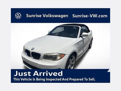 2012 BMW 1 Series 128I 2DR Convertible
