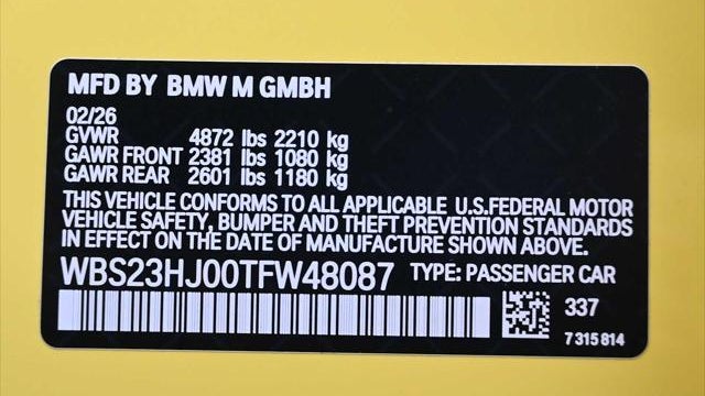 2026 BMW M3 Competition