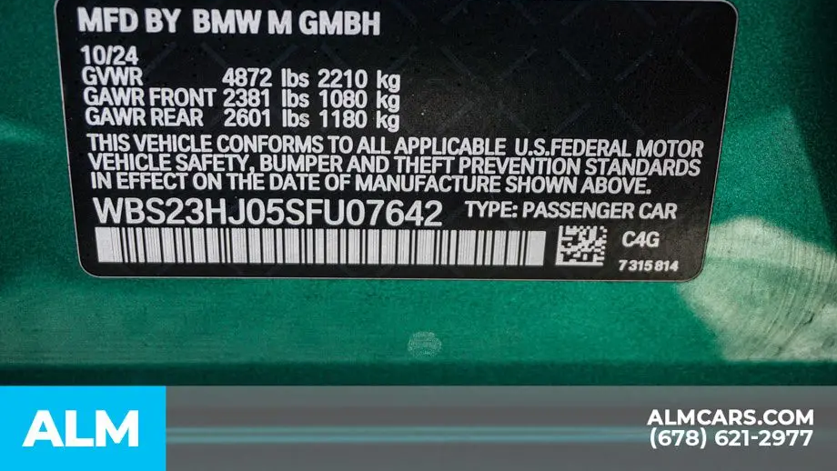 2025 BMW M3 Competition