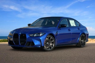 2026 BMW M3 with Portimao Blue Metallic Exterior