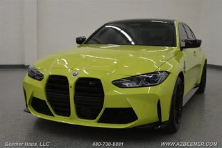 2023 BMW M3 with Sao Paulo Yellow Exterior