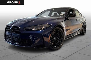 2026 BMW M3 with Tanzanite Blue Ii Metallic Exterior