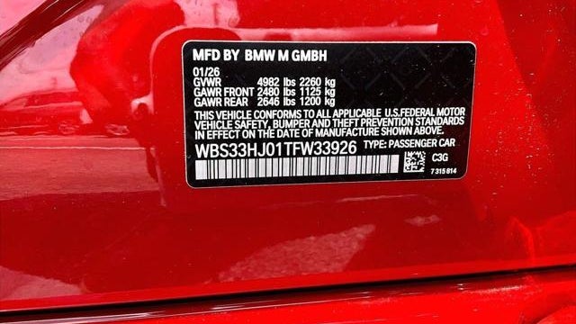2026 BMW M3 Competition xDrive