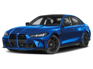 2026 BMW M3 with Tanzanite Blue Ii Metallic Exterior