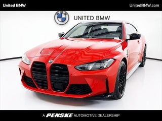 2026 BMW M4 with Toronto Red Metallic Exterior