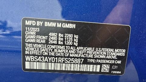 2024 BMW M3 Competition xDrive