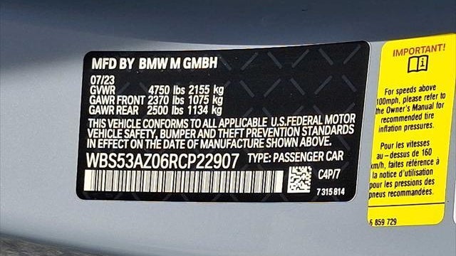 2024 BMW M4 Base