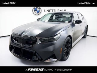 2026 BMW M5 with Frozen Deep Grey Metallic Exterior