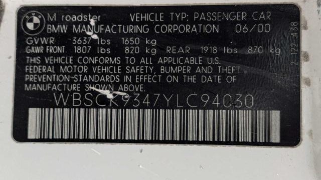 2000 BMW M Base
