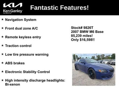 2007 BMW M6 2DR Coupe