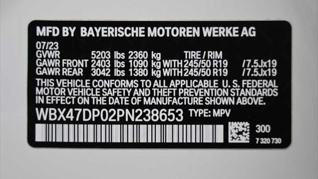 2023 BMW X3 sDrive30i
