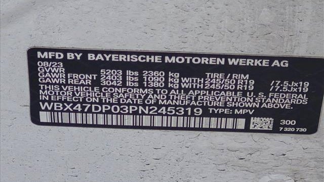 2023 BMW X3 sDrive30i