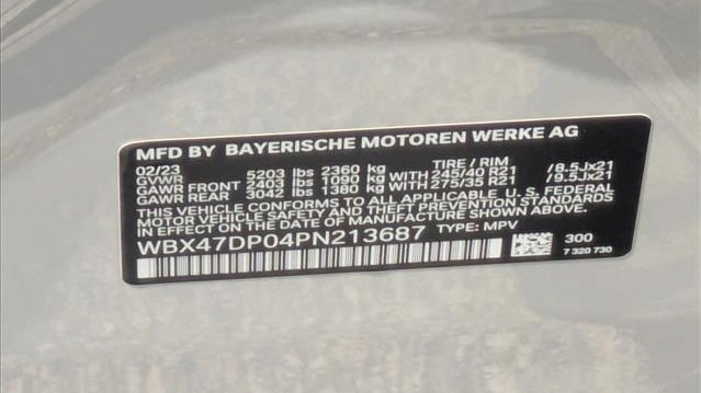 2023 BMW X3 sDrive30i