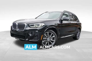 2022 BMW X3 with Black Sapphire Metallic Exterior