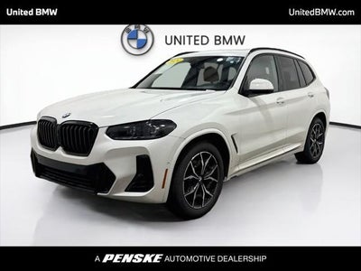 2024 BMW X3 Sdrive30i 4DR Sports Activity Vehicle