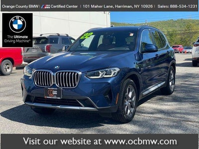 2022 BMW X3 AWD Xdrive30i 4DR Sports Activity Vehicle