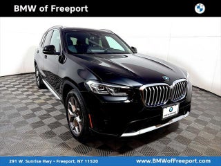 2022 BMW X3 with Jet Black Exterior