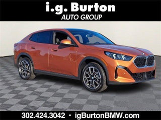 2025 BMW X2 with Utah Orange Metallic Exterior