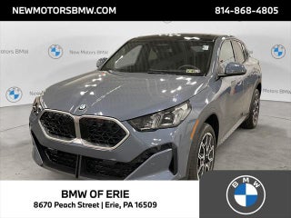 2025 BMW X2 with Storm Bay Metallic Exterior