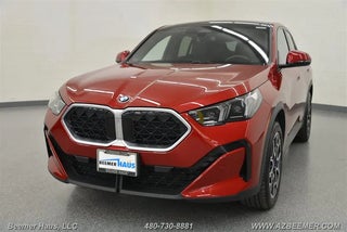 2024 BMW X2 with Vegas Red Metallic Exterior