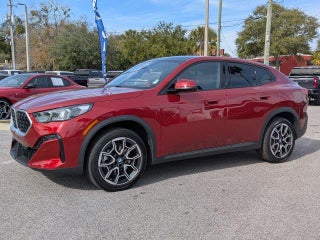 2024 BMW X2 with Vegas Red Metallic Exterior