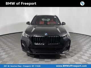 2023 BMW X1 with Black Sapphire Metallic Exterior
