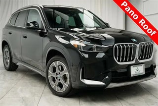 2025 BMW X1 with Black Sapphire Metallic Exterior