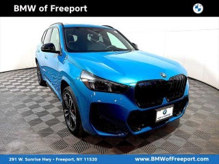 2025 BMW X1 with Blue Bay Lagoon Metallic Exterior
