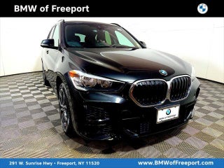 2022 BMW X1 with Black Sapphire Metallic Exterior