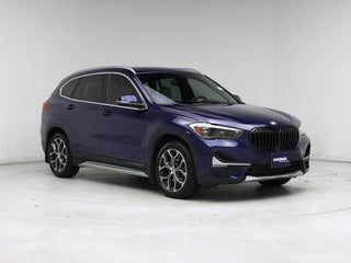 2020 BMW X1 with Mediterranean Blue Metallic Exterior