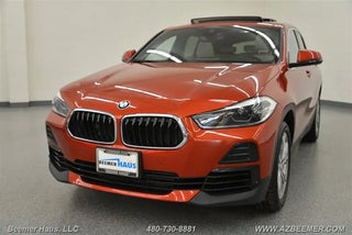 2021 BMW X2 with Sunset Orange Metallic Exterior